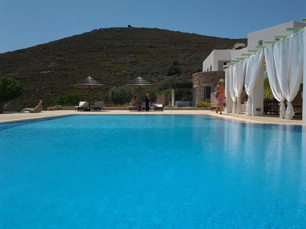 Onar Patmos Leilighet Grikos Bay  Eksteriør bilde